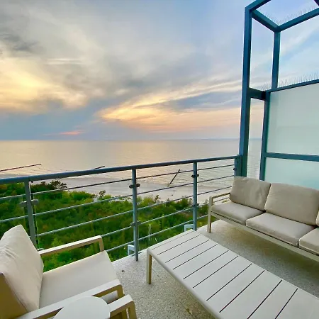 Z Widokiem Na Morze - Sea View, Przy Plazy Lägenhet Dziwnówek