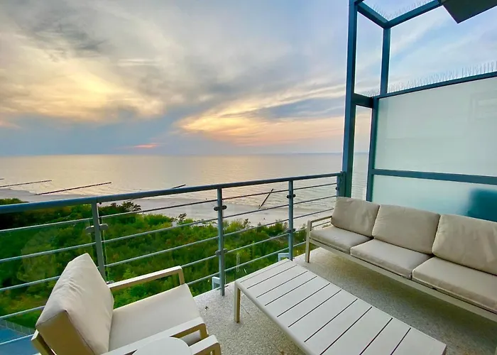 Z Widokiem Na Morze - Sea View, Przy Plazy Lägenhet Dziwnówek